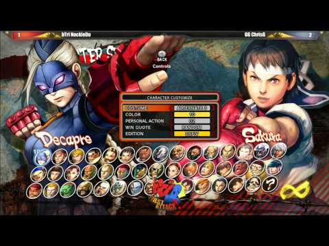 USF4 bTri NuckleDu vs GG ChrisG - Puerto Rico First Attack Tournament