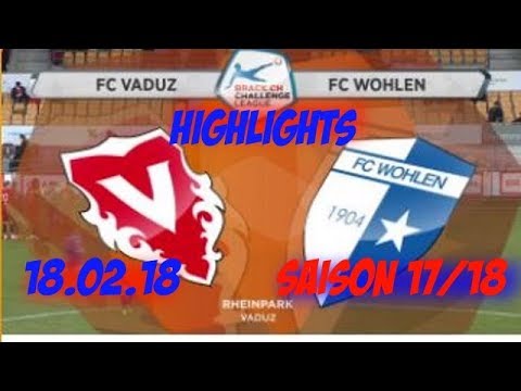 Fc Vaduz vs Fc Wohlen (18.02.18)
