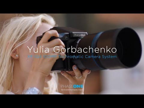 Yulia Gorbachenko with the XF IQ4 100MP Trichromatic Camera System | Phase One