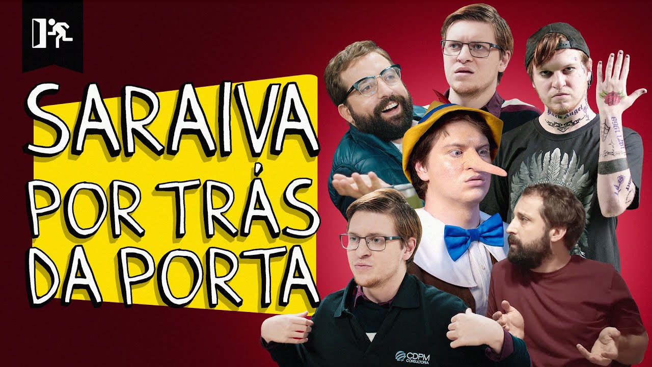 COMPILADO | SARAIVA POR TRÁS DA PORTA