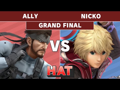 HAT 61 - Ally (Snake) Vs. Nicko (Shulk) Grand Finals - Smash Ultimate