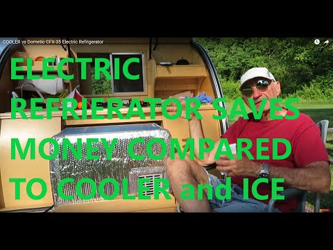COOLER vs Dometic CFX-35 Electric Refrigerator