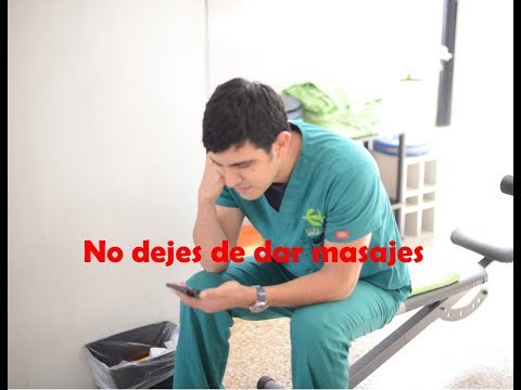 Don't stop giving massages