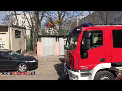 24.03.2019 Oleśnica - lądowanie śmigłowca LPR