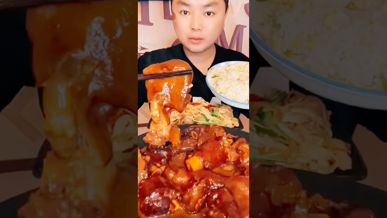 Special pork bone rice #porkchilly #mukbang #eating #food #asmr