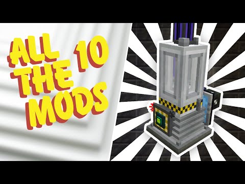 All The Mods 10 EP39 Fissile Fuel & HDPE Sheets Using Applied Mekanistics