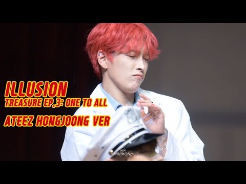 190622 노량진 팬싸인회 ATEEZ 에이티즈 홍중 ILLUSION 일루전