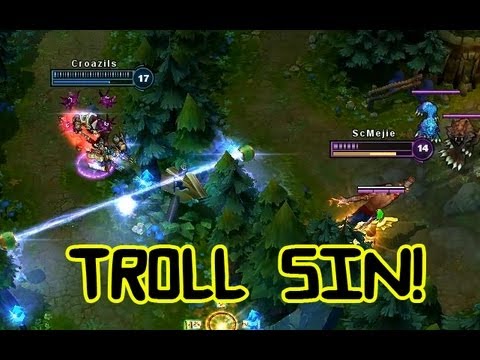 Chasing Troll Lee Sin - Funny (HD)