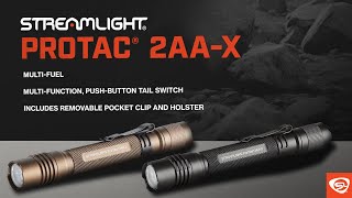 Video: Streamlight Protac 2AA-X USB Ficklampa Brun