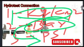 how to make hydrotest connection #viral #maintenance #petrochemicals #viralvideo