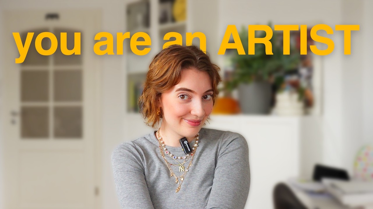you are an artist, actually