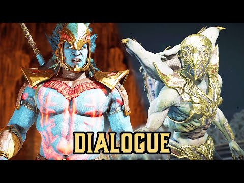 KOLLECTOR MEETS KOTAL KAHN DIALOGUE - MORTAL KOMBAT 11 ULTIMATE VERSION