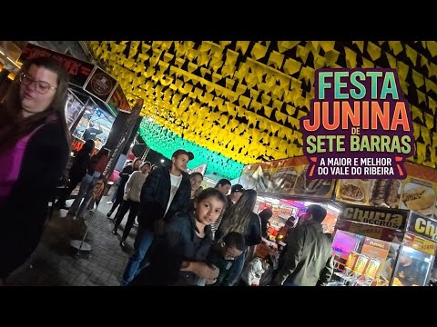 Chegando ao fim das festas juninas de sete barras sp 