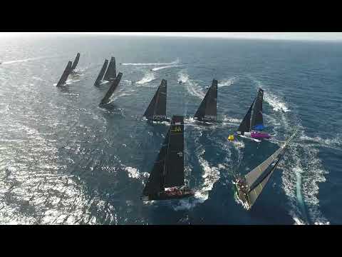 44Cup Calero Marinas -  Top mark the top nine boats were separated by just 30m