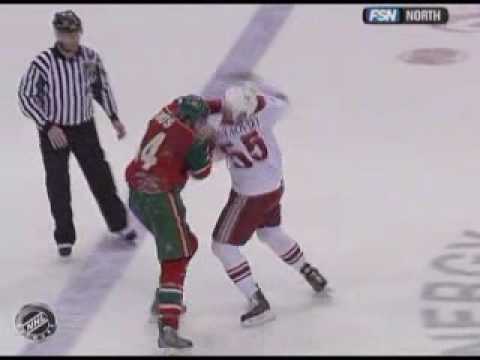 Ed Jovanovski vs Aaron Voros
