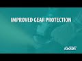 Makita GA5040RF01 Kampinis šlifuoklis, 1100 W, 125 mm, SJS², antivibracinė šoninė rankena, super flanšas, AVT,ANTI RESTART FUNCTION