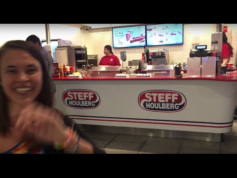 Danish Adventure - Hot Dogs at the Airport!