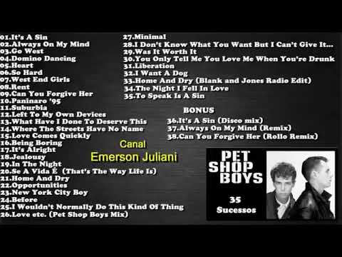 PetShopBoys - 35 Sucessos (+Bonus Remix)