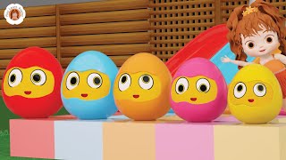 Surprise Eggs Kids Song | Nursery Rhymes & Kids Songs