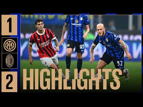 DERBY HIGHLIGHTS | INTER 1-2 MILAN | SERIE A 24/25 ⚫🔵🇬🇧