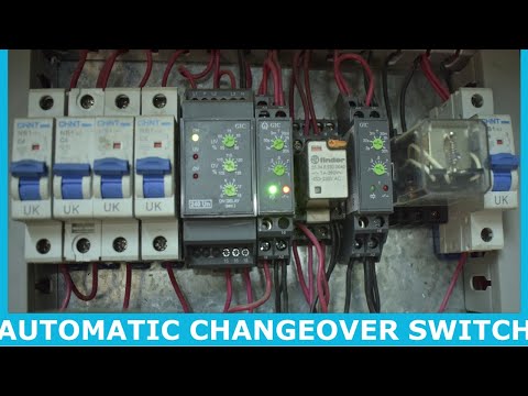 How to connect generator changeover switch?