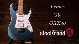 Video thumbnail for ¡Una super strat para empezar! | Ibanez GRX40 by Steelwood Guitars