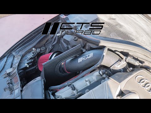 Installing a CTS Turbo Intake on a C7 A6 3.0T