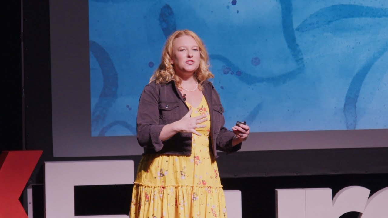 Nina Meehan on stage