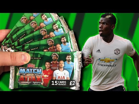 3 CLUB 100 in 5 PACKS!!! Topps MATCH ATTAX 2018/2019 Premier League