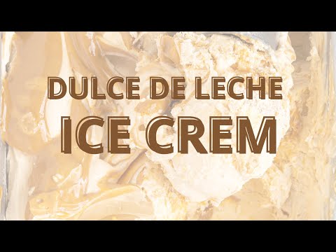 3 Ingredient Dulce de Leche Ice Cream