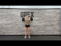 Dumbbell Hang Power Clean and Jerk