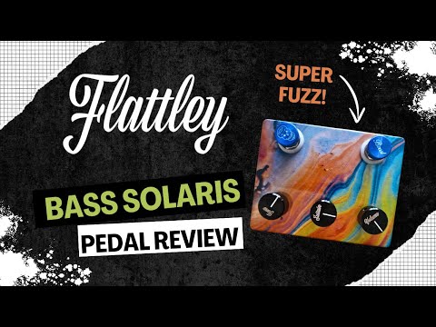 Flattley Guitar Pedals Bass Solaris - Bass Fuzz with Boost image 6