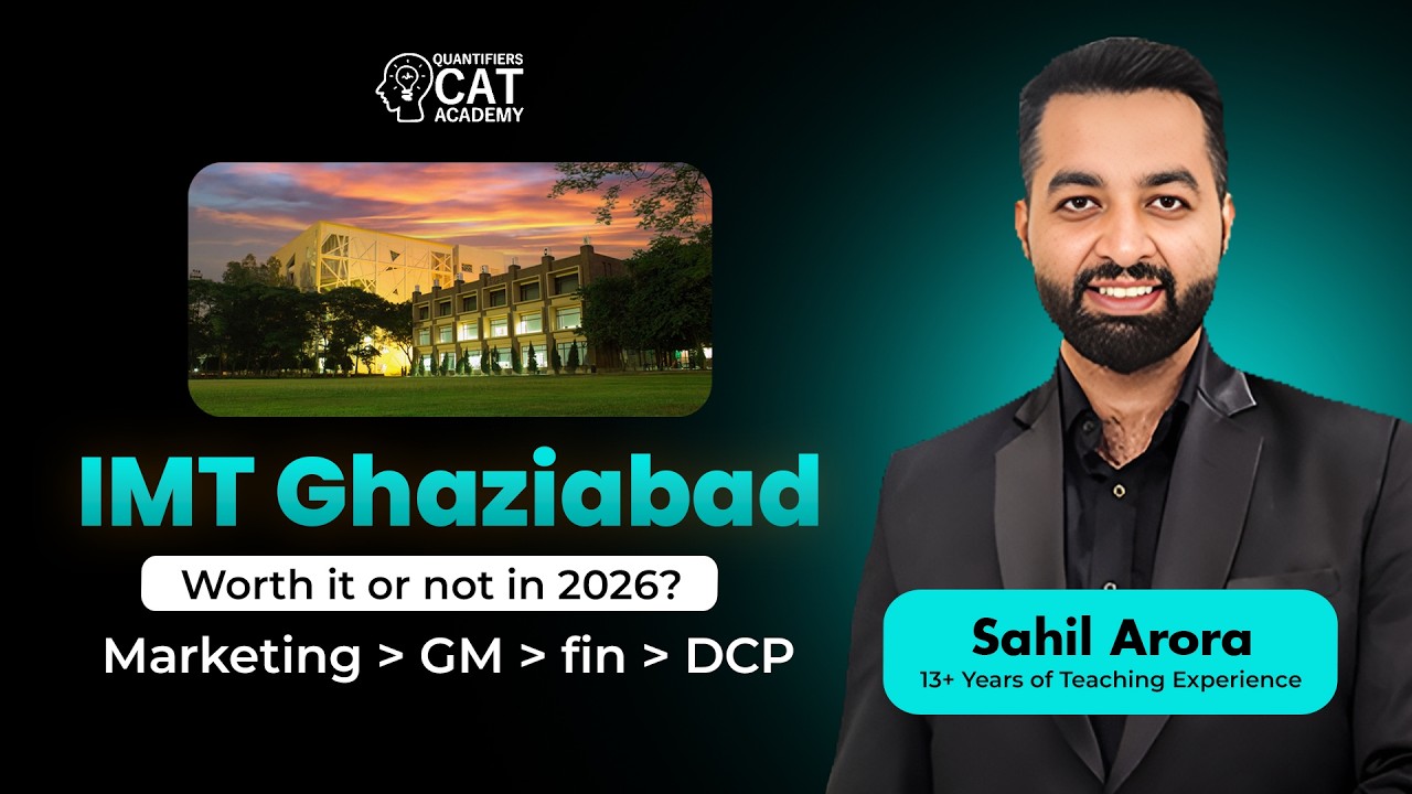 IMT Ghaziabad Reality Check 2026 | Placements, Fees, ROI | Should You Join?