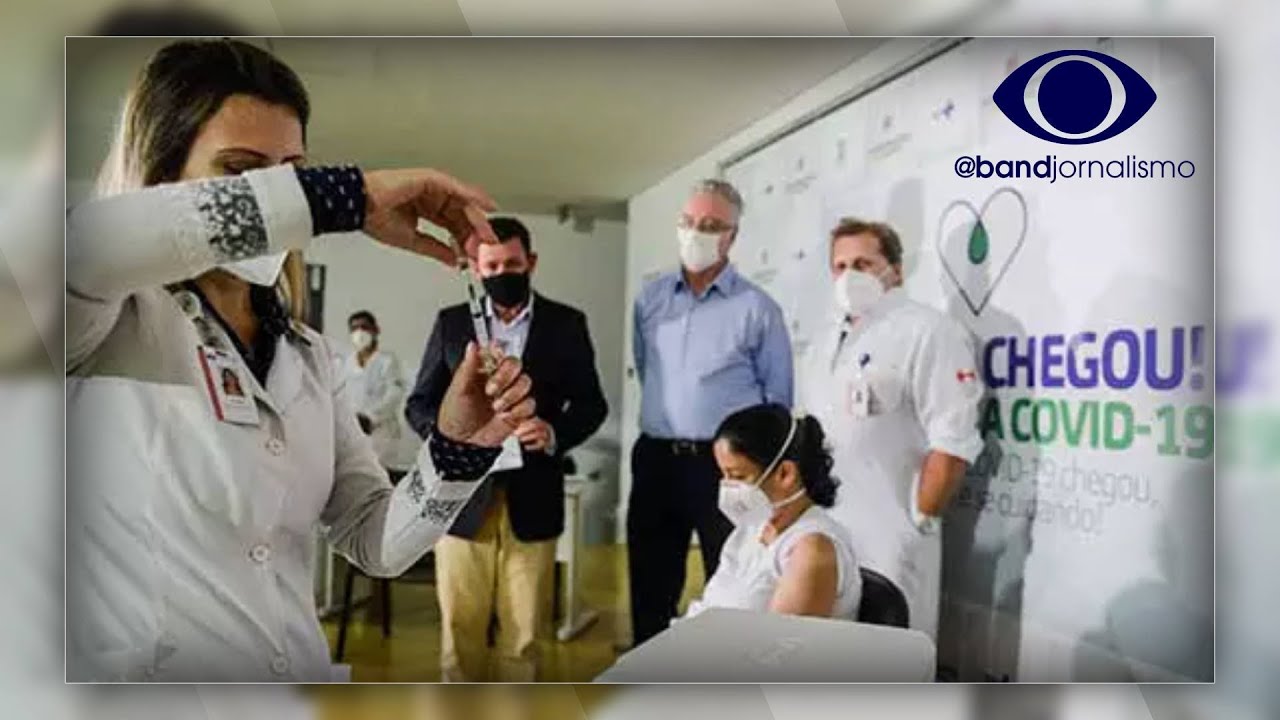 Segundo dia de vacinação contra o coronavírus em São Bernardo do Campo