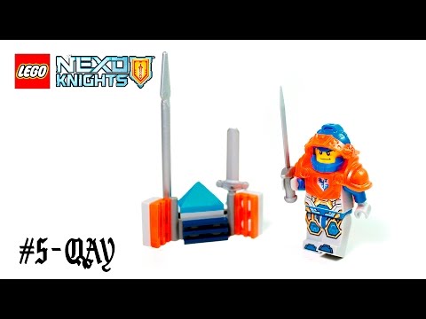 LEGO® Nexo Knights™ Magazine Building Timelapse #5 - Clay