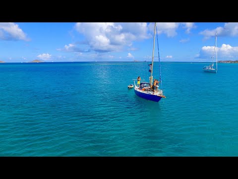 Stern anchor like a pro : finally enjoy rolly anchorage ! - Ep 82 - The Sailing Frenchman