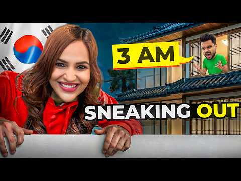 Sneaking out at 3 AM in KOREA ALONE 😱 (This went WRONG)