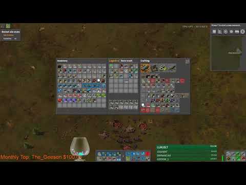 Stream Footage: Factorio Tightening The Belt - Megabase Prep