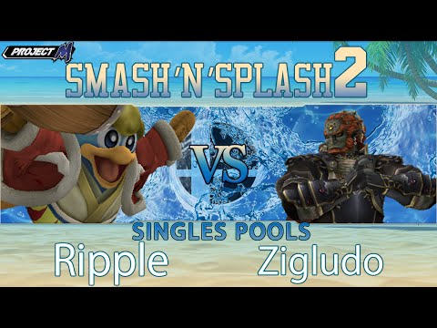 Ripple (Dedede) vs. Zigludo (Ganon) - Smash'N'Splash 2 Singles Wave 1