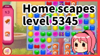 Home scapes level5345【Mayo channel】