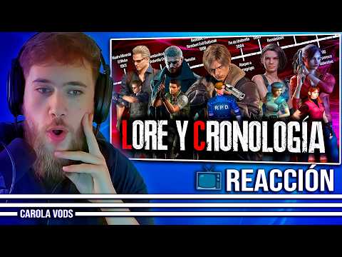 Reacción a TODO el LORE de RESIDENT EVIL 📺 CAROLA