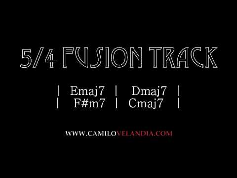 Backing Tracks - 5/4 Fusion Track (E)