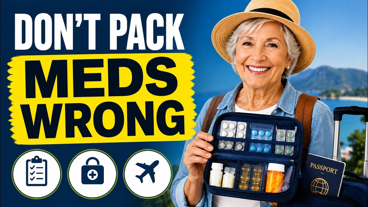 Seniors: Don't Travel With Medications Until You Know This