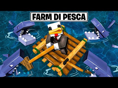 LA MIA NUOVA FARM DI PESCA SU MINECRAFT