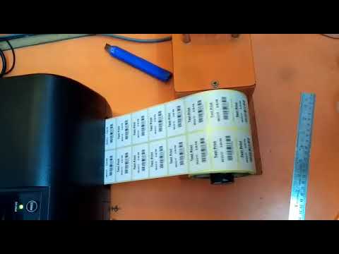 Roll Label (Plain/Printed) Rewinder