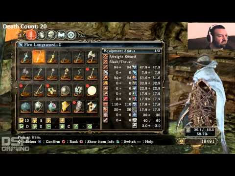 Dark Souls II playthrough pt42 (Pursuer Boss pt2)