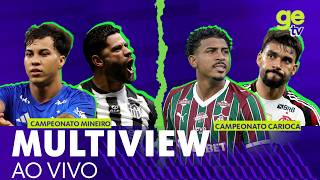 AO VIVO: FLUMINENSE x FLAMENGO + CRUZEIRO x ATLÉTICO-MG | MULTIVIEW | CARIOCA E MINEIRO | GE TV