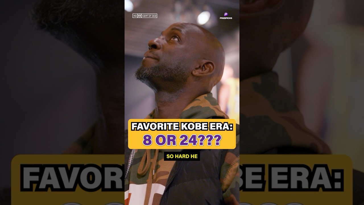 Two jersey numbers. Two different players. Two Hall of Fame careers. 🐍 #KobeBryant