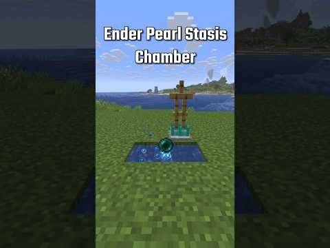 The Best Ender Pearl Stasis Chamber #shorts #minecraft #gaming #gamingvideos #minecrafttutorial