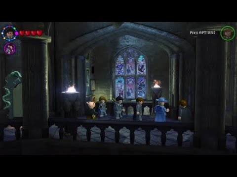 House Common Rooms Corridor Free Play Walkthrough | Lego Harry Potter Years 1-4